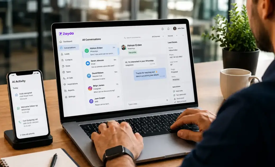Speed to Lead: Why Instant Lead Response Beats Pipeline Features 2 Speed to lead: instant lead response across email, WhatsApp and SMS